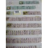 6 albums of stamps - Malaysia, Jersey,