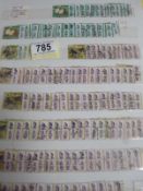 6 albums of stamps - Malaysia, Jersey,