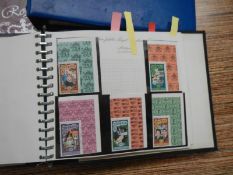 4 commemorative stamp folders