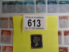 An album containing GB 'Penny Black', approximately 120 1d reds, 18 2d blues - Many Ed VII,