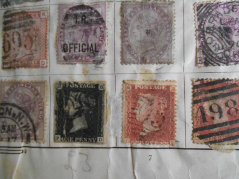2 distressed albums of stamps. - Image 2 of 4