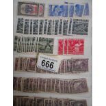10 stamp albums and contents - GB,