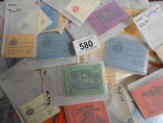 A large quantity of GPO 'books of stamps' 2/- up to 10/-