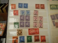 7 small stamp albums - GB,