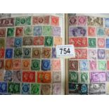 3 albums of stamps - good selection of GB including Victorian and world
