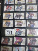 A folder of GB commemorative stamps