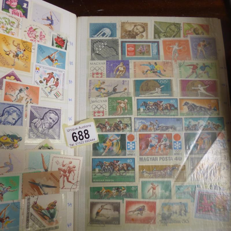 6 stamp albums - GB, - Image 5 of 8