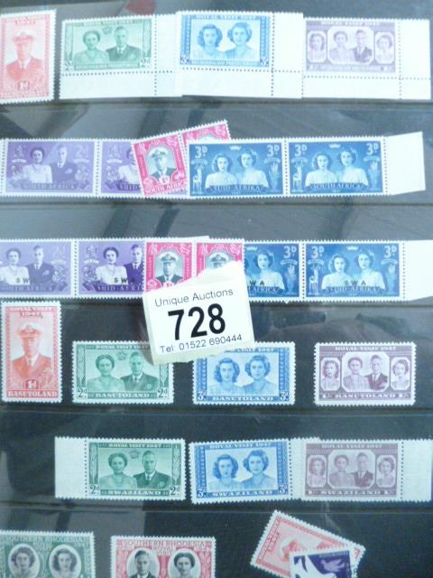 A large quantity of stamps - GB and world - many used sheets of GB 1949 and Elizabeth II - some - Image 6 of 7