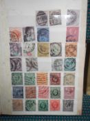 4 part albums containing many Victorian stamps including 1d reds and 2d blue