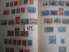 A good collection of George VI GB and Commonwealth stamps