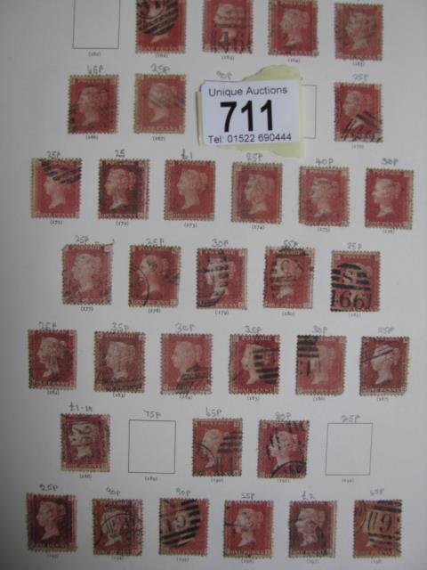 An album of GB including 120 one penny reds and 3 two pence blues - Image 3 of 6