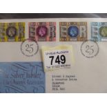 2 albums of first day covers - 1960's onwards
