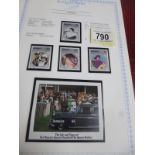 2 folders "Royal Events" mint stamps - Cat £100+ - Queen Mother and Elizabeth birthday