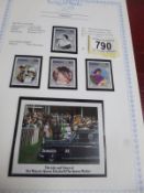 2 folders "Royal Events" mint stamps - Cat £100+ - Queen Mother and Elizabeth birthday