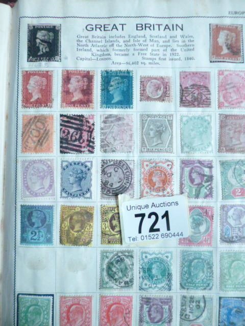 2 distressed albums and 1 other 'Victory' album has 27 GB Victorian stamps including one penny - Image 2 of 7