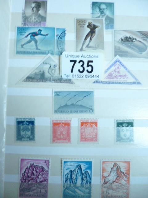 4 small stock books - includes Finland mint stamps, booklets, FDC's, Liechtenstein, Portugal etc.