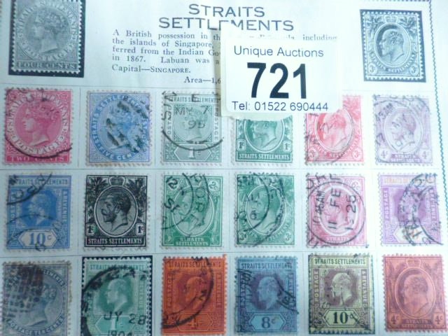 2 distressed albums and 1 other 'Victory' album has 27 GB Victorian stamps including one penny - Image 6 of 7