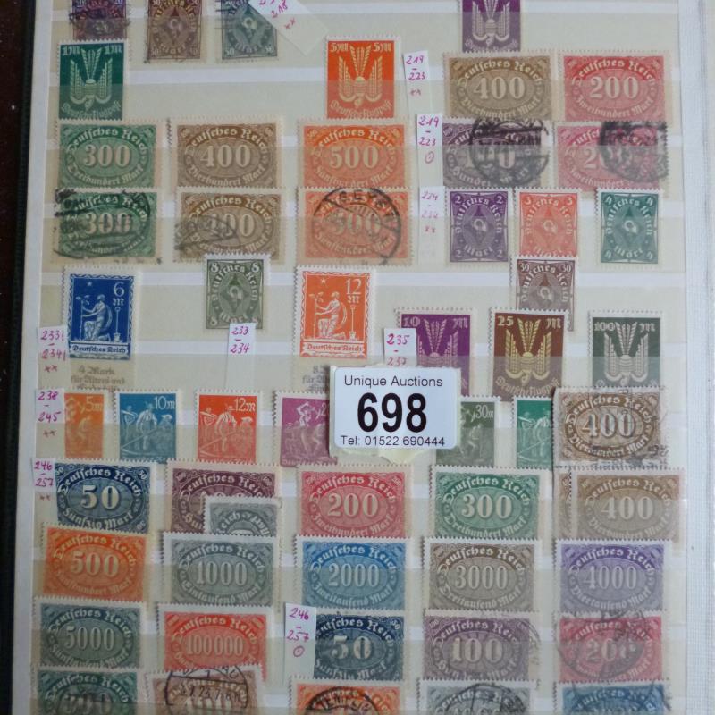 A good album of German stamps many Hitler/war stamps - Image 2 of 10