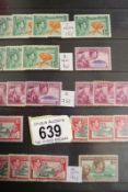 Papua and Pitcairn Islands collection - mint and used singles, pairs etc.