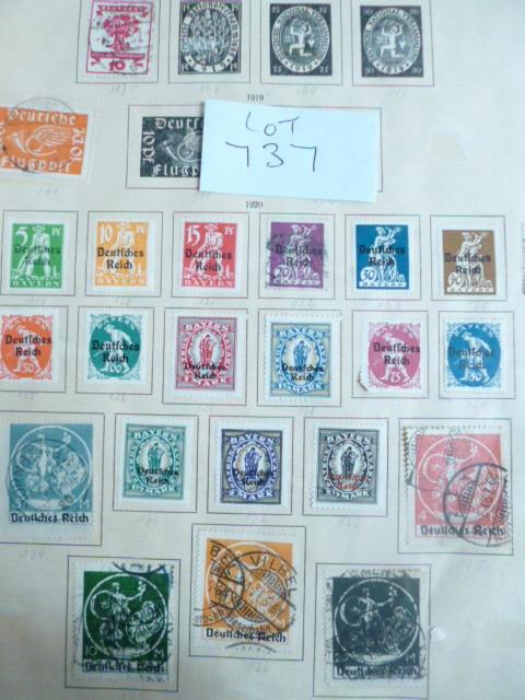 A distressed German stamp album of stamps - Germany, - Image 3 of 5