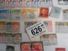 10 assorted Commonwealth and World stamp albums and contents