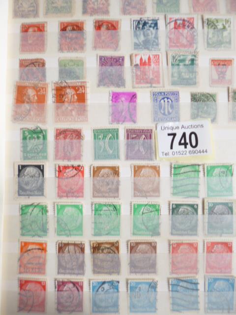 A good album of world stamps including Germany,