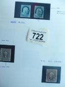 A part album of early American stamps 1851 onwards - commonwealth,