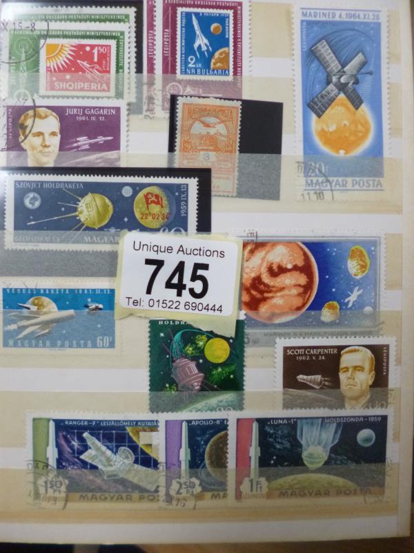 4 albums of stamps - some mint commonwealth and world - Image 11 of 15
