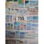 2 albums of Aviation related stamps