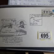 A book of 'Flight' FDC's and covers including 1946 'First direct flight Trinidad to New York