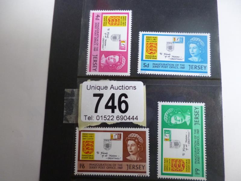 An album of Channel Island stamps - most mint U/M - singles,