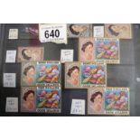 A collection of Cook Islands and Aitutaki - used and mint singles, pairs,