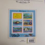 A superb Maritime Heritage album includes Anniversary coin FDC's, mint blocks etc.