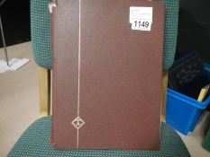 A stock book containing mainly commems from Eire.