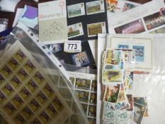 World unmounted mint in packets, stockcards, sheets gutter pairs,