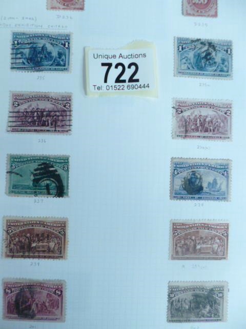 A part album of early American stamps 1851 onwards - commonwealth, - Image 3 of 9