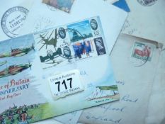 A part album of FDC's and a quantity of loose FDC's, First Flight Air Mail 1937 etc.