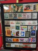 6 part filled stamp albums - GB,