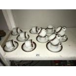 A continental coffee set