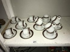 A continental coffee set