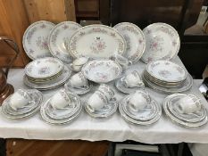 A set of International porcelain Kensington china dinnerware