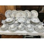 A set of International porcelain Kensington china dinnerware