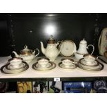 An ALKA KUNST Bavaria porcelain tea set