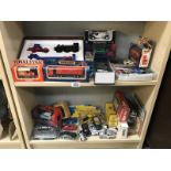 A mixed lot of model vehicles including: Matchbow, Yesterday, Corgi, New Ray etc.