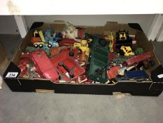 A collection of Diecast vehicles