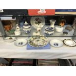 A quantity of miscellaneous including Wedgwood, Sylvac etc.