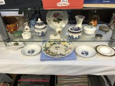 A quantity of miscellaneous including Wedgwood, Sylvac etc.