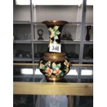 A Cloisonne enamel vase