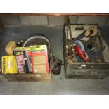 2 boxes of tools