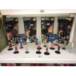 4 boxed Playmates Star Trek Generation action figures,